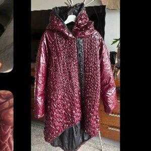 Unique designer puffer jacket/coat